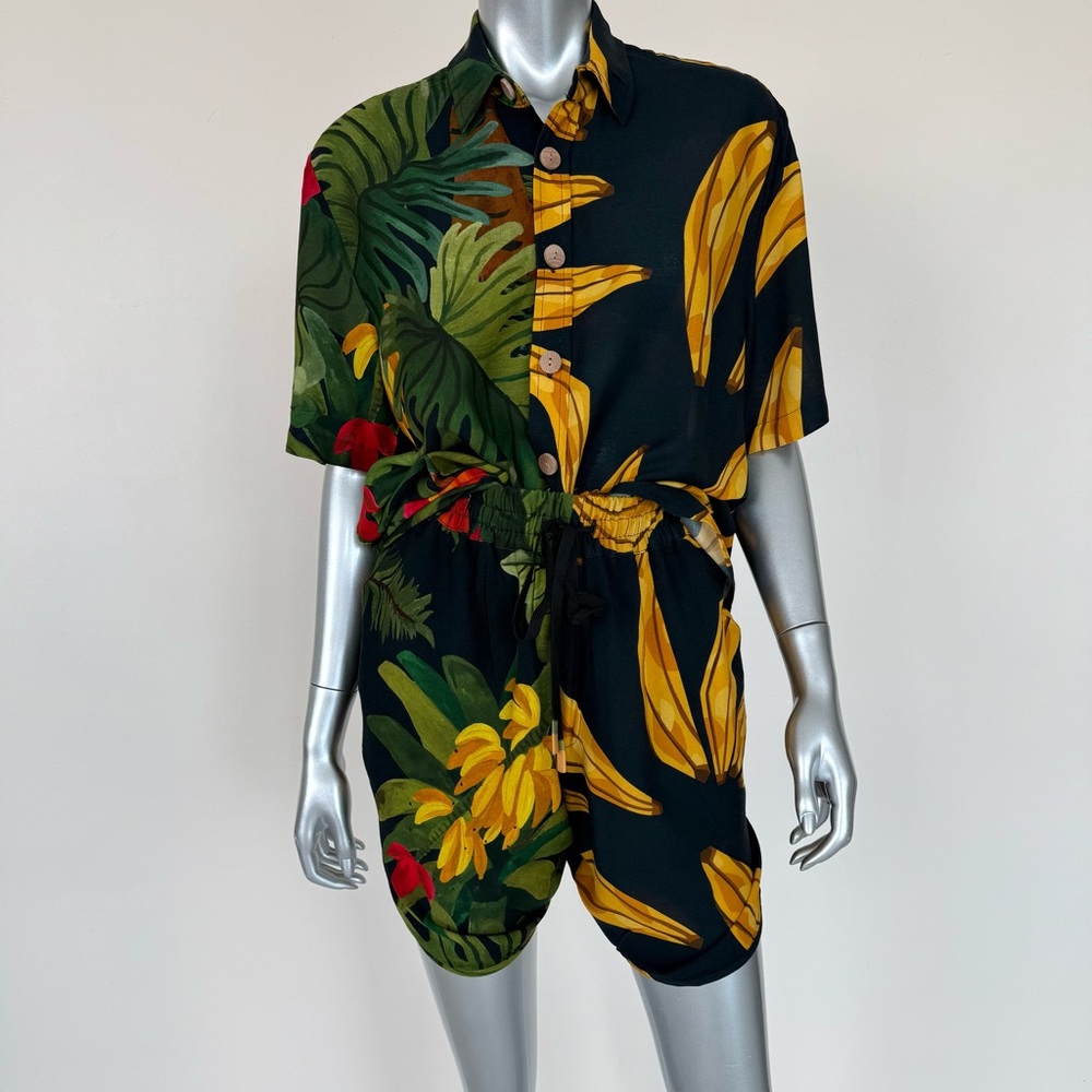 NWT!!! FARM 2 pieces women set blouse/ shorts size S Retail 195$ - Picture 4 of 15